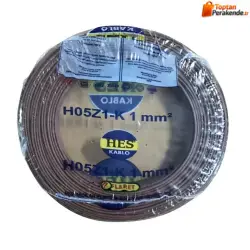 Hes Nyaf Kablo 1 Mm Kahverengi (H05z1-K) Halojen Free